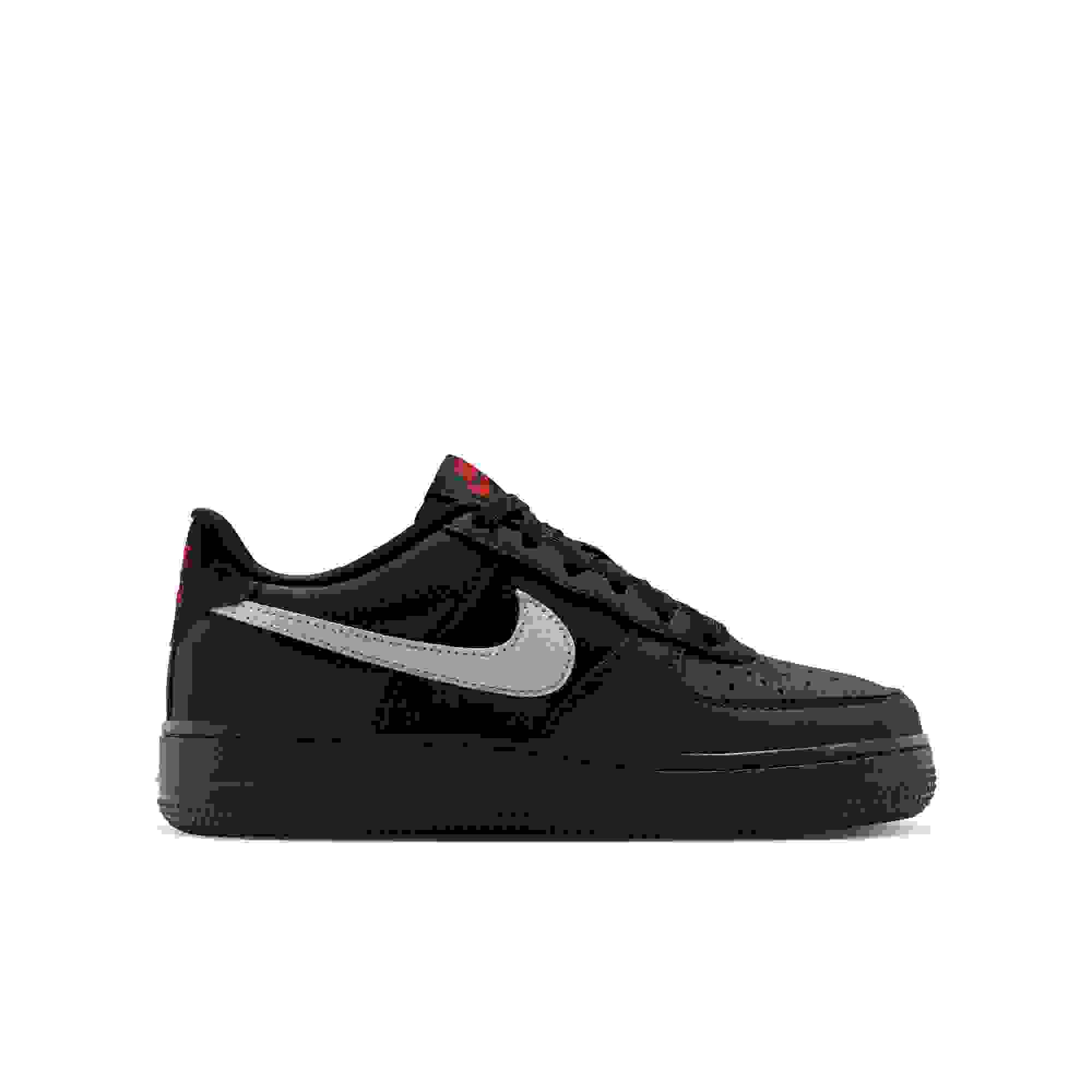 Nike Air Force 1 Grade School Kids' "Dark Obsidian" Shoe